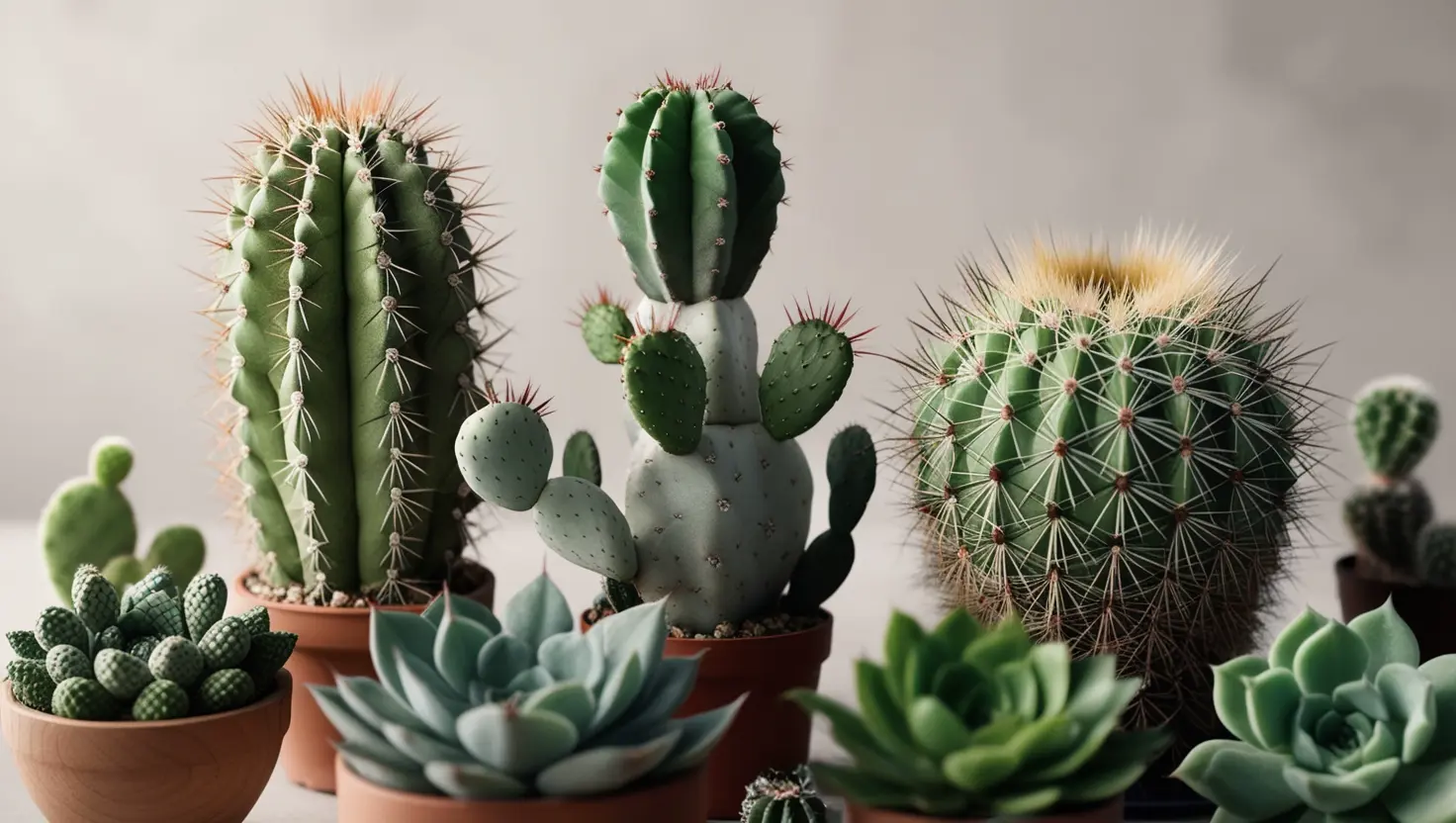 Cactos e Suculentas Raras: Guia de Irrigação e Luminosidade Ideal